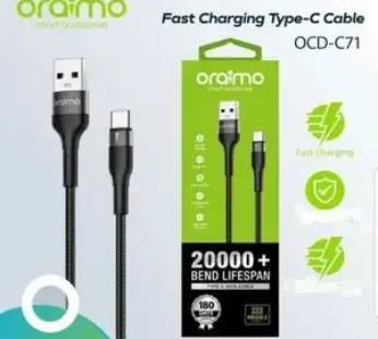 Oraimo OCD-C71 2A 1M USB Cable