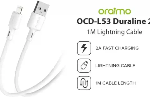 Oraimo OCD-L53 Duraline 2 Cable