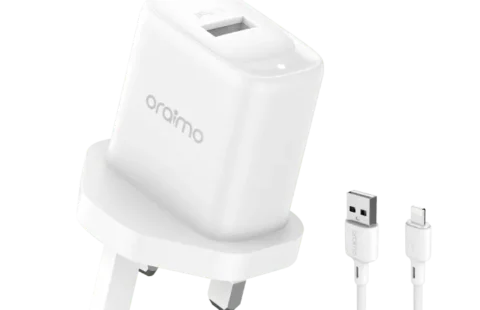 Oraimo OCW-U66S+L53 FireFly 3 Charger with iPhone Cable