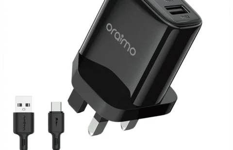 Oraimo OCW-U67D+M53 FireFly 2U Charger with Micro-USB Cable