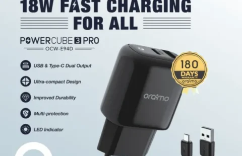 Oraimo OCW-U94D+M53 PowerCube 3 Pro Charger