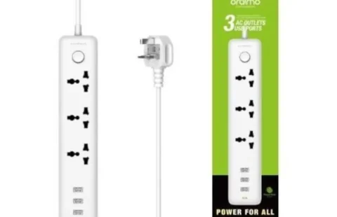 Oraimo OWS-U331 3 Sockets + 3 USB Power strip Extension