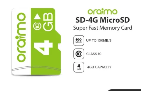 Oraimo 4GB SD Memory Card