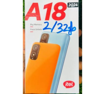 Itel A18 2024 (32GB+2GB)